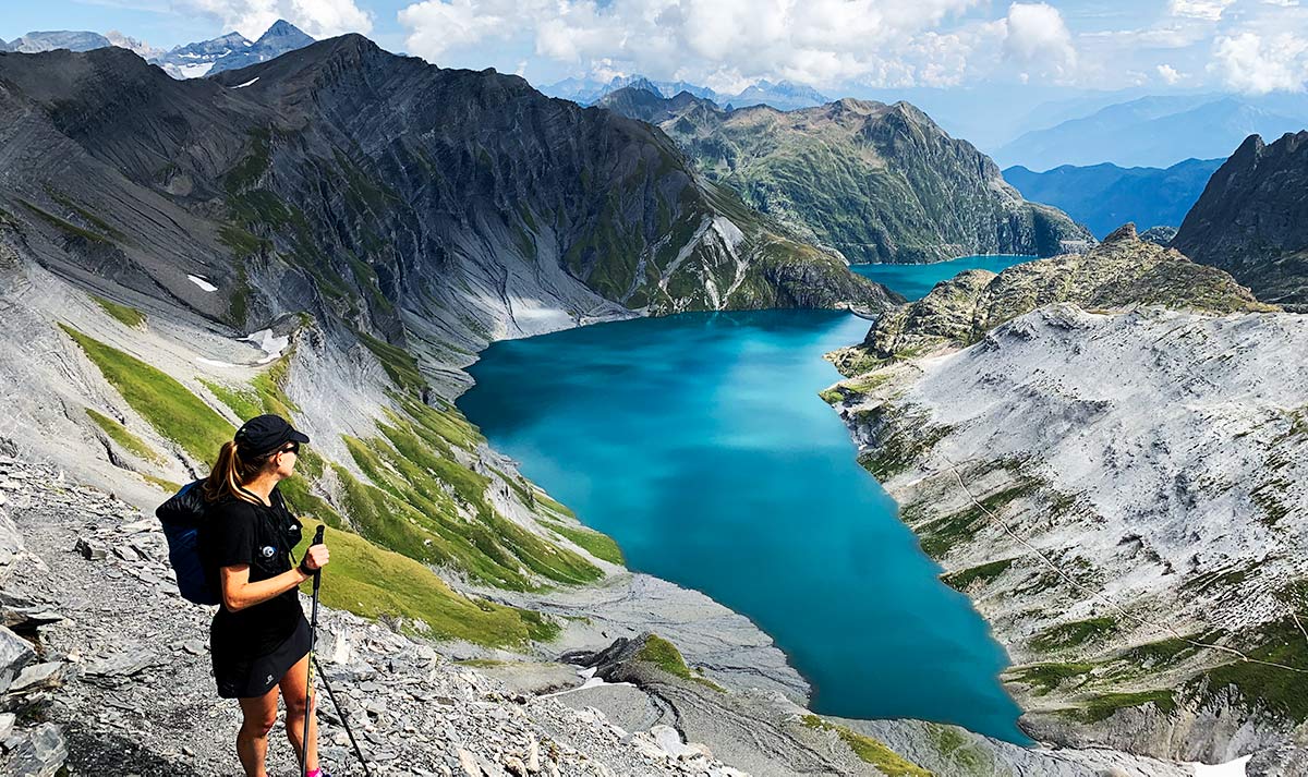 Trail running, trekking, wild camping & snowshoeing trips guided by International Mountain Leaders from our base in Chamonix Mont-Blanc