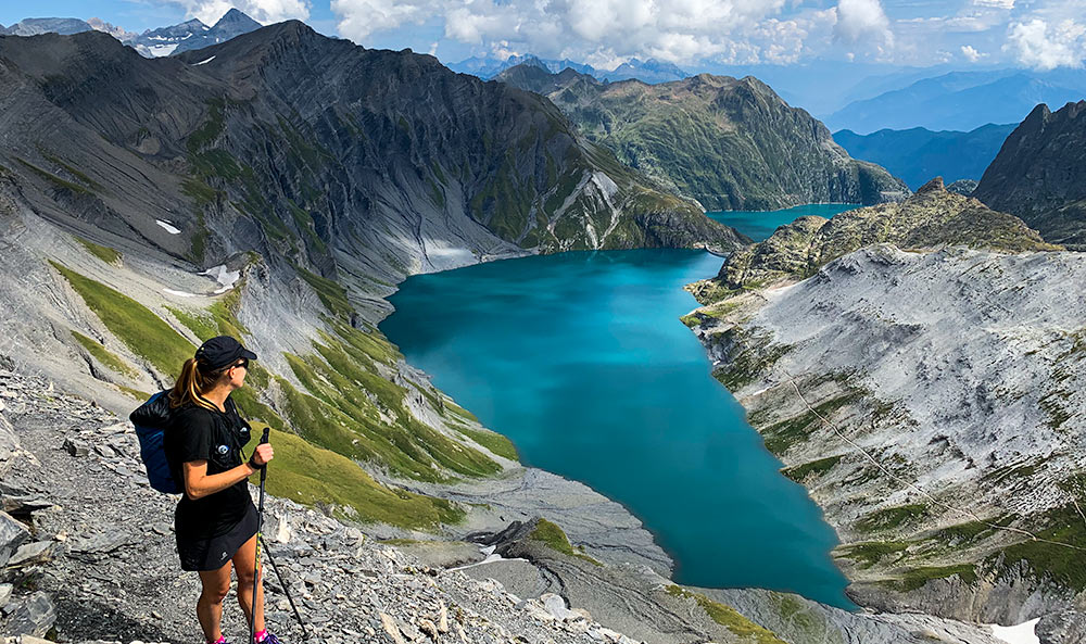 Trail running, trekking, wild camping & snowshoeing trips guided by International Mountain Leaders from our base in Chamonix Mont-Blanc