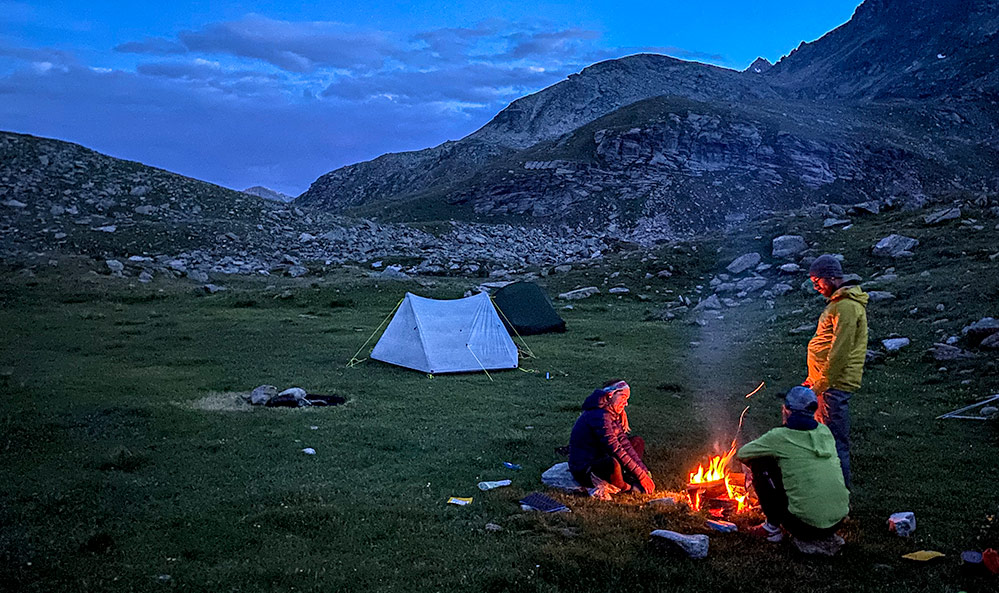 Trail running, trekking, wild camping & snowshoeing trips guided by International Mountain Leaders from our base in Chamonix Mont-Blanc